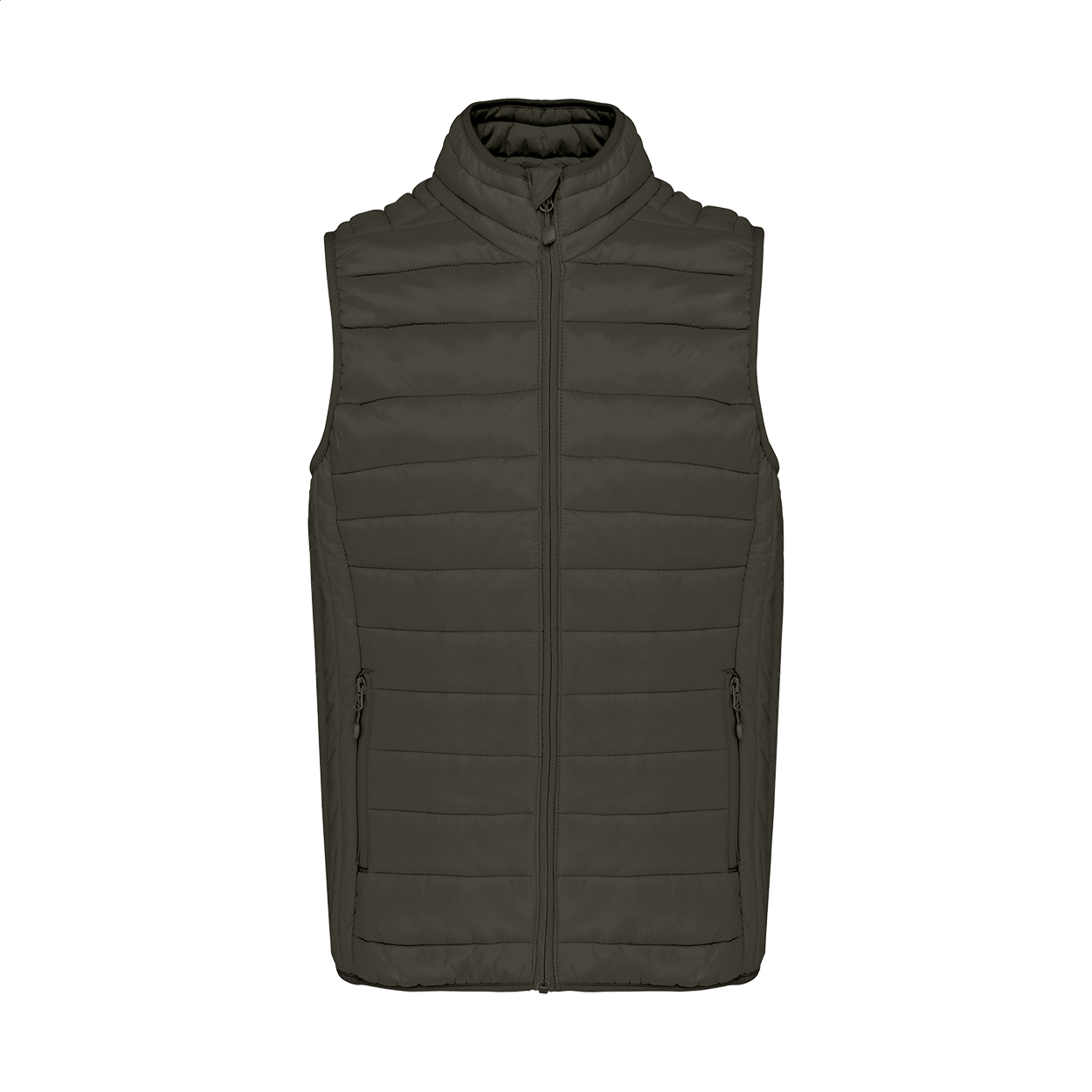 KA6113 zateplená vesta khaki