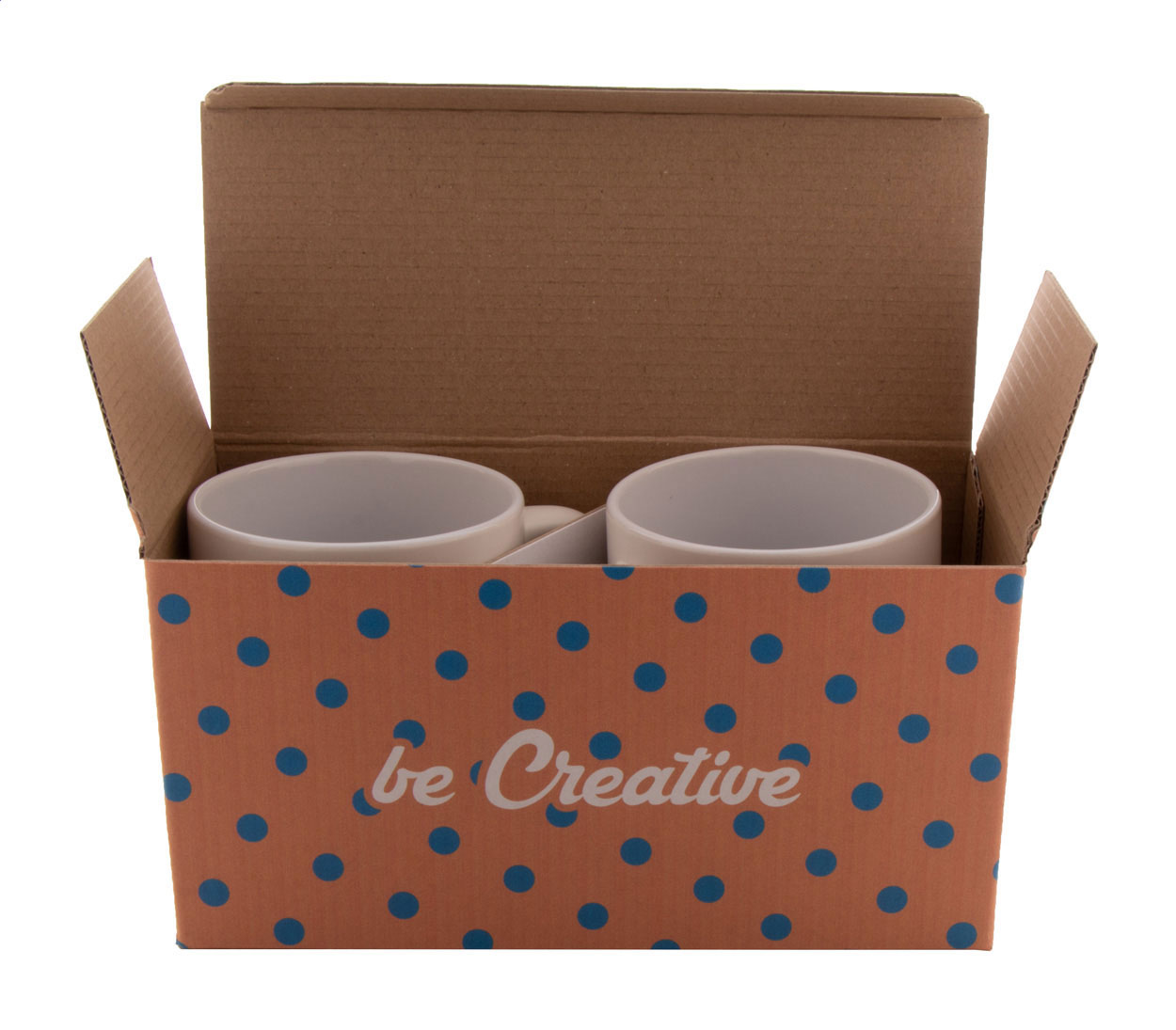 CreaBox Mug Double - Boîte pour deux mugs sur mesure
