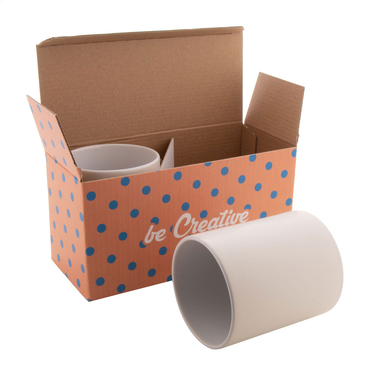 CreaBox Mug Double - Boîte pour deux mugs sur mesure