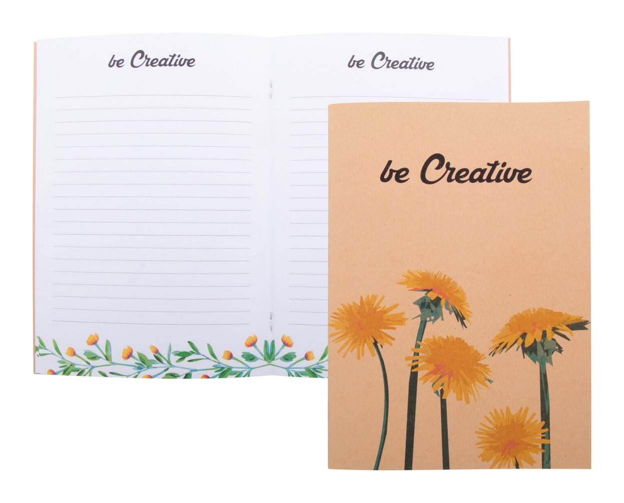 CreaNote Plus A5 Eco custom notebook s tiskom 