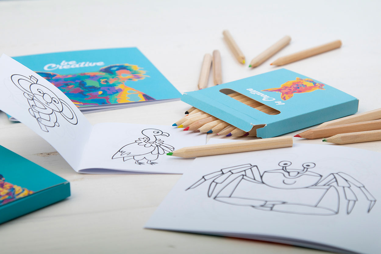 Coloxil 12 - Set de coloriage personnalisé, animaux