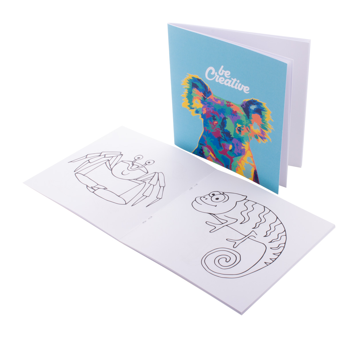 Promo  ColoBook custom colouring booklet, animals