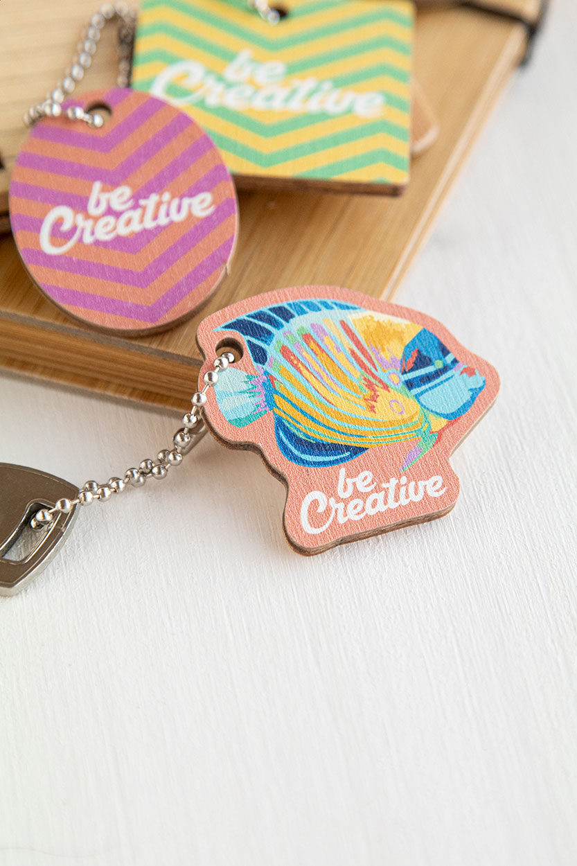 CreaFob Wood - porte-clés sur mesure