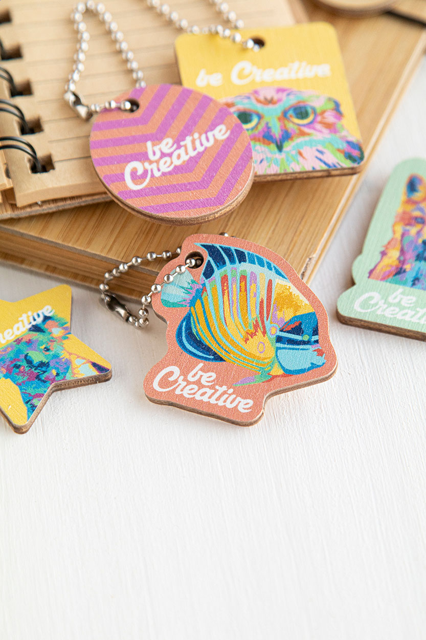 CreaFob Wood - porte-clés sur mesure