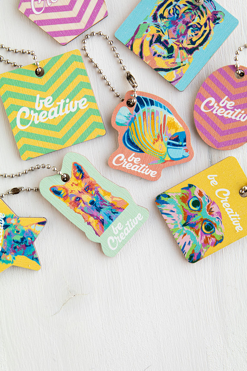CreaFob Wood - porte-clés sur mesure
