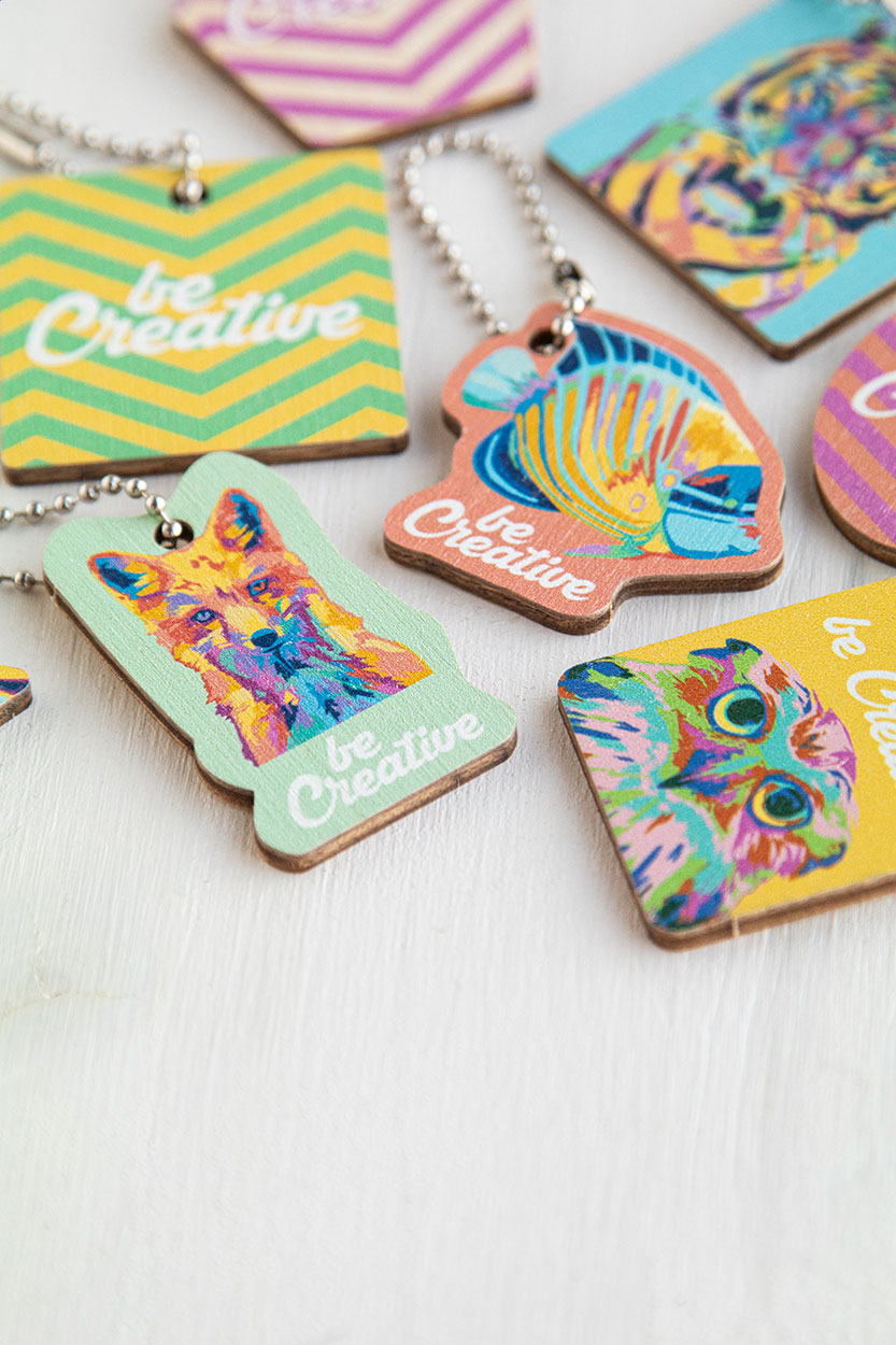 CreaFob Wood - porte-clés sur mesure