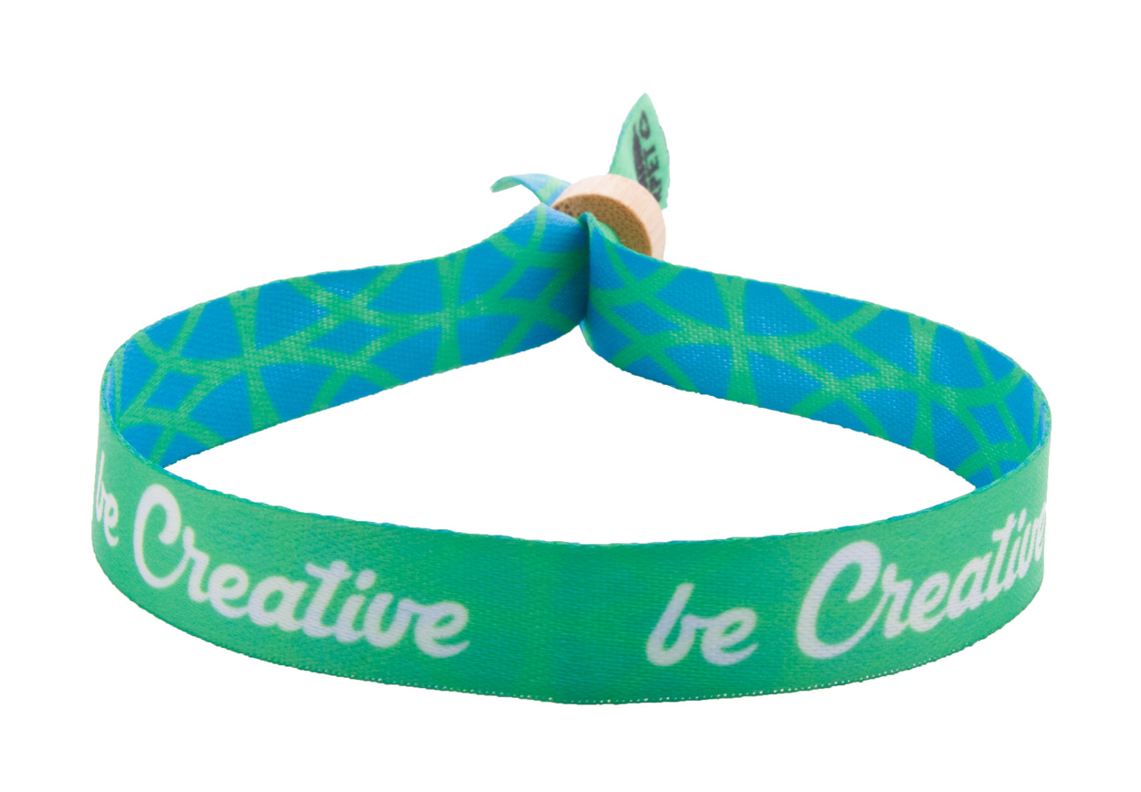 Promo  SuboWrist Eco custom RPET festival bracelet
