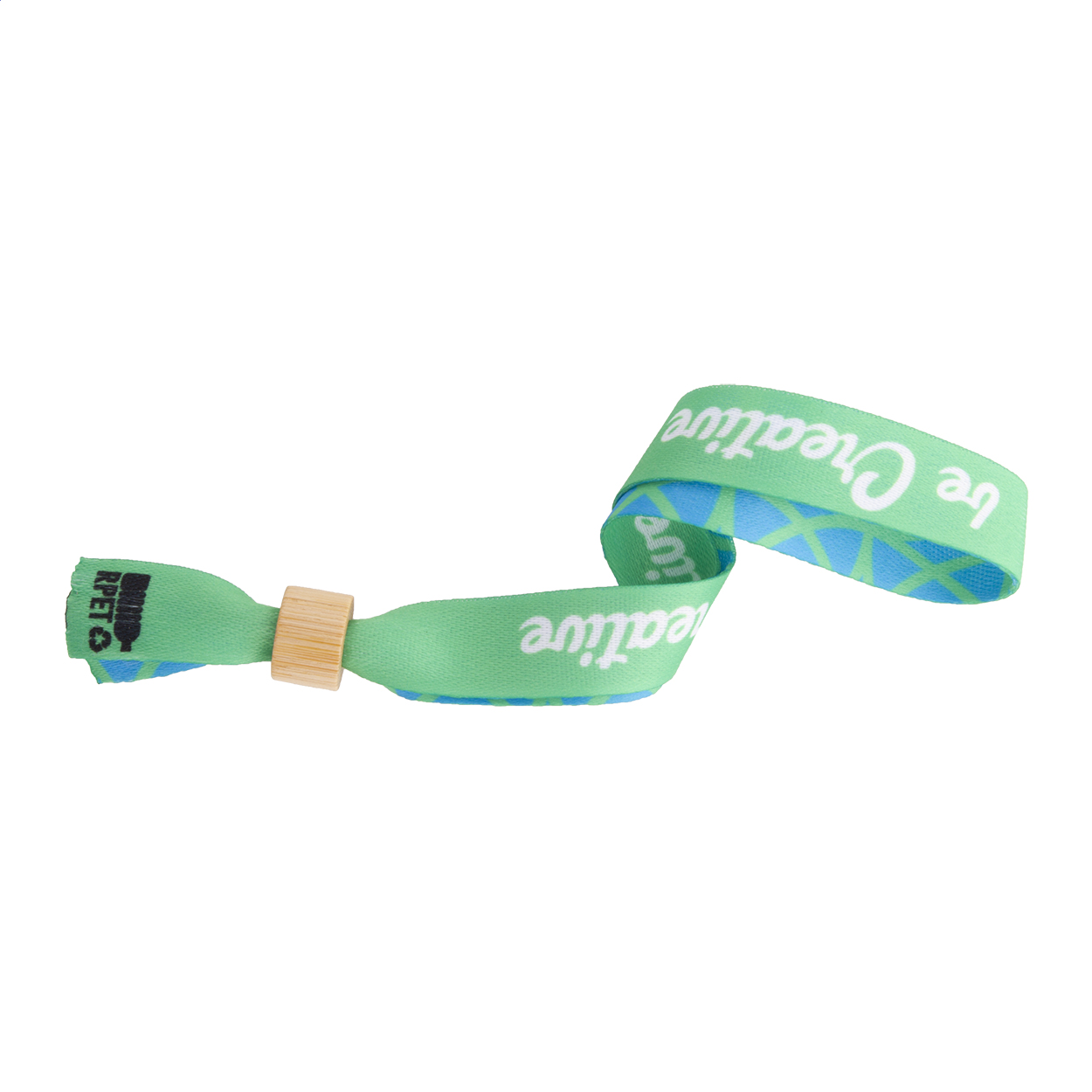 SuboWrist Eco - Bracelet festival RPET personnalisé