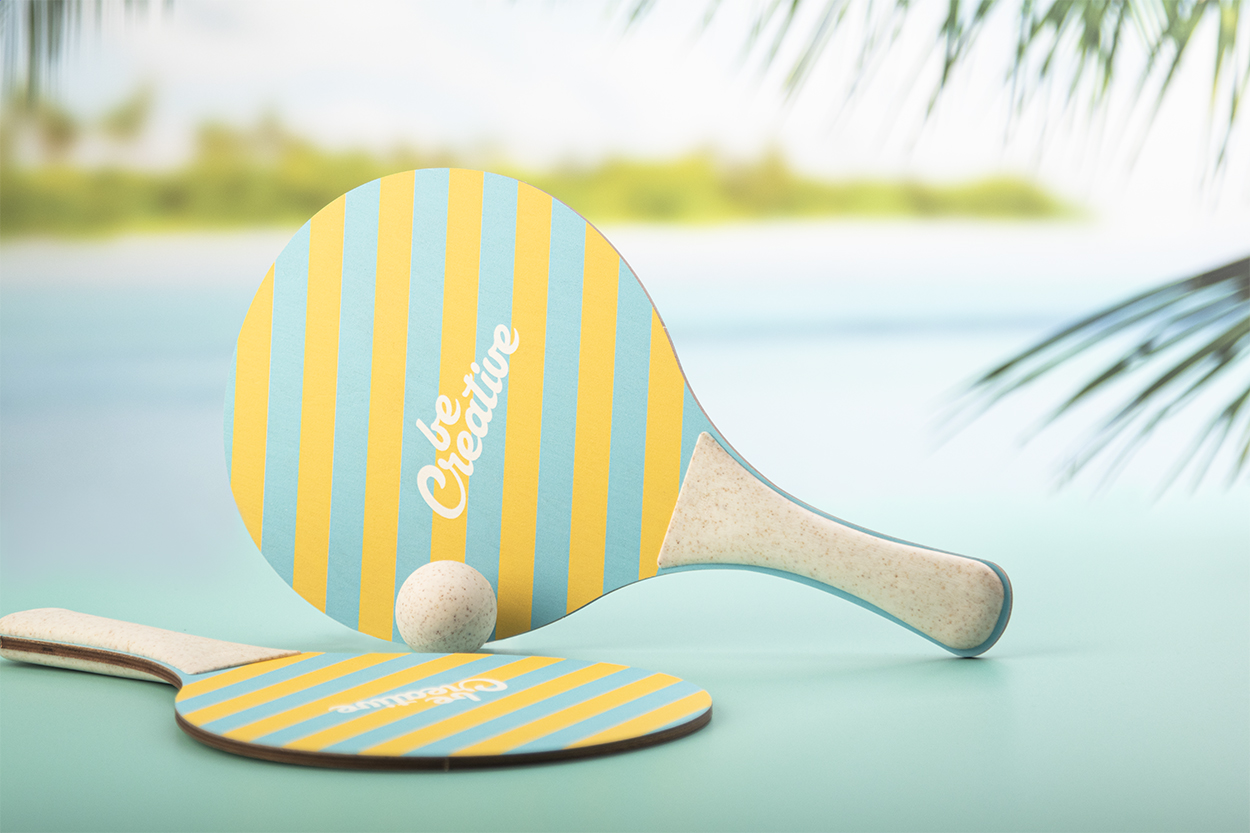 CreaShot - Jeu tennis de plage personnalisé