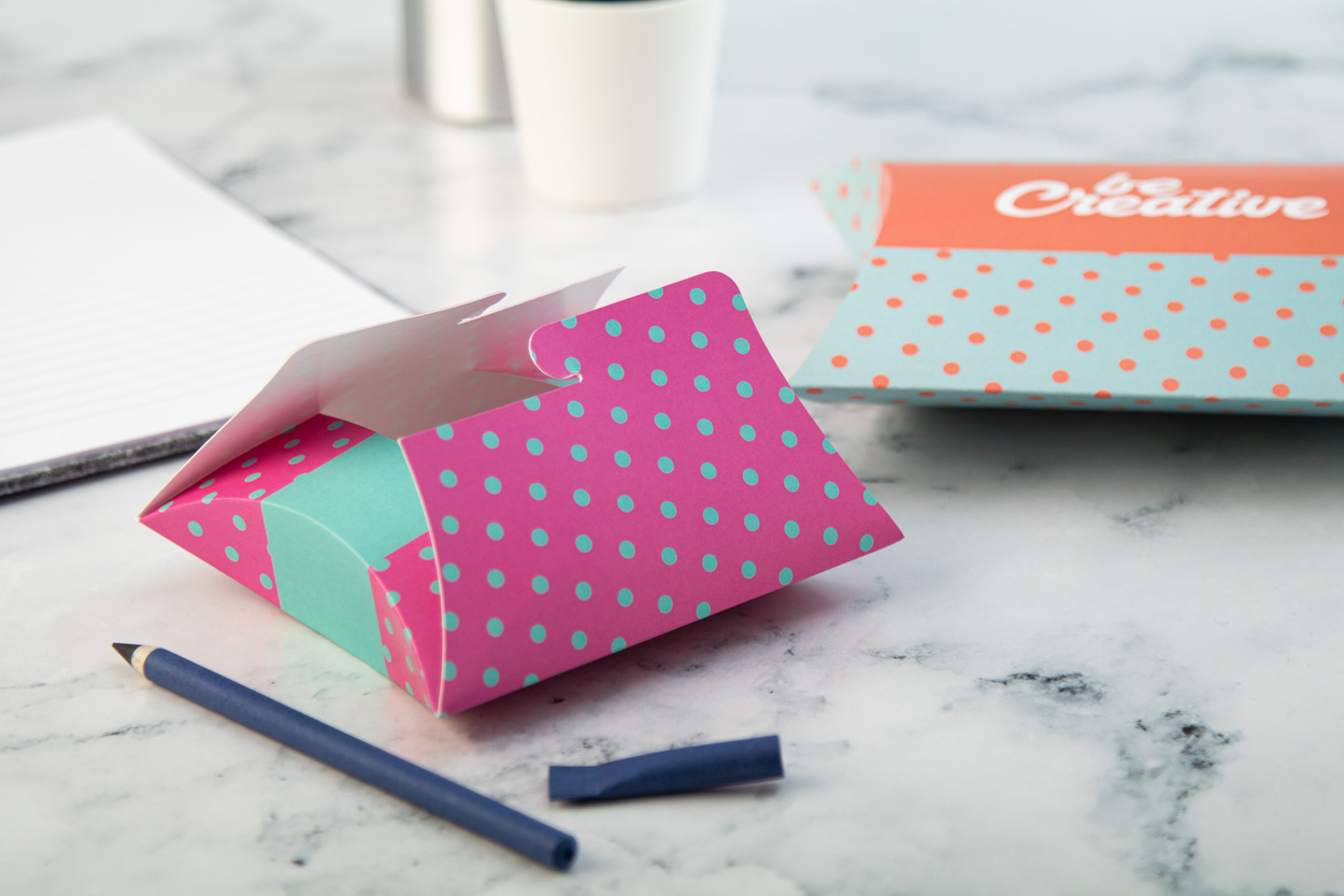 CreaBox Pillow Lock M - Boîte en forme de coussin