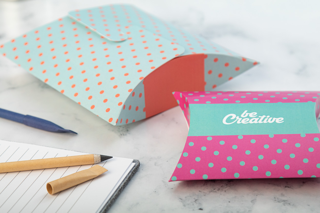 CreaBox Pillow Lock M - Boîte en forme de coussin