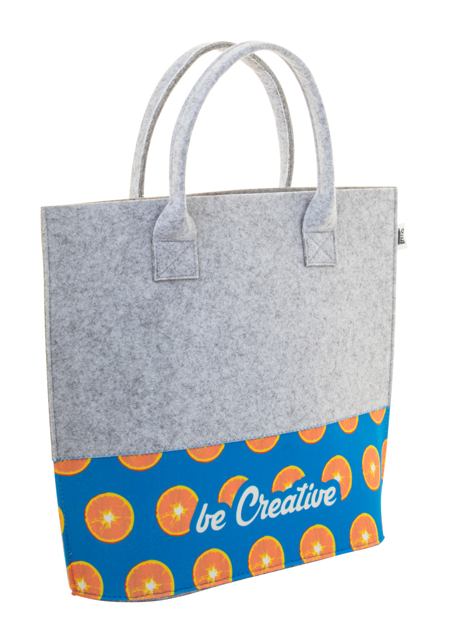 CreaFelt Shop C custom RPET shopping bag s logom 