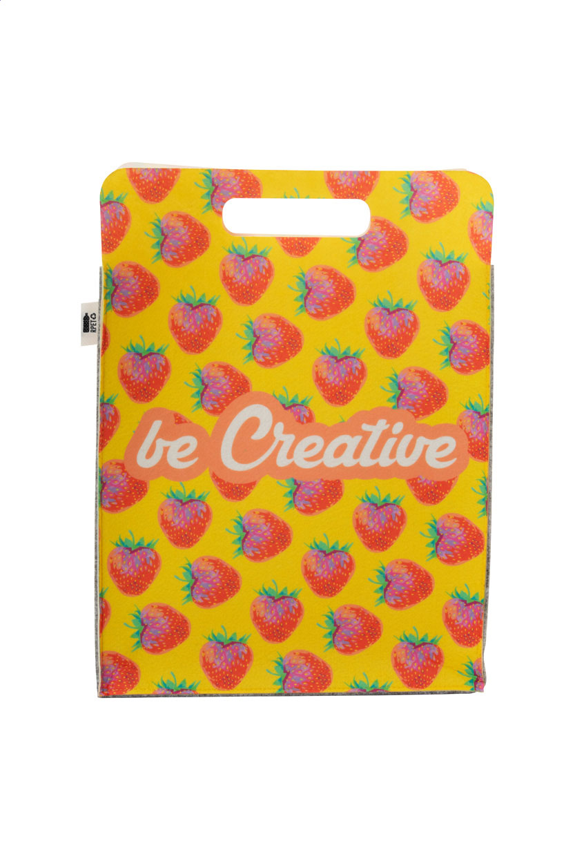 CreaFelt Shop D - sac à provisions RPET personnalisable