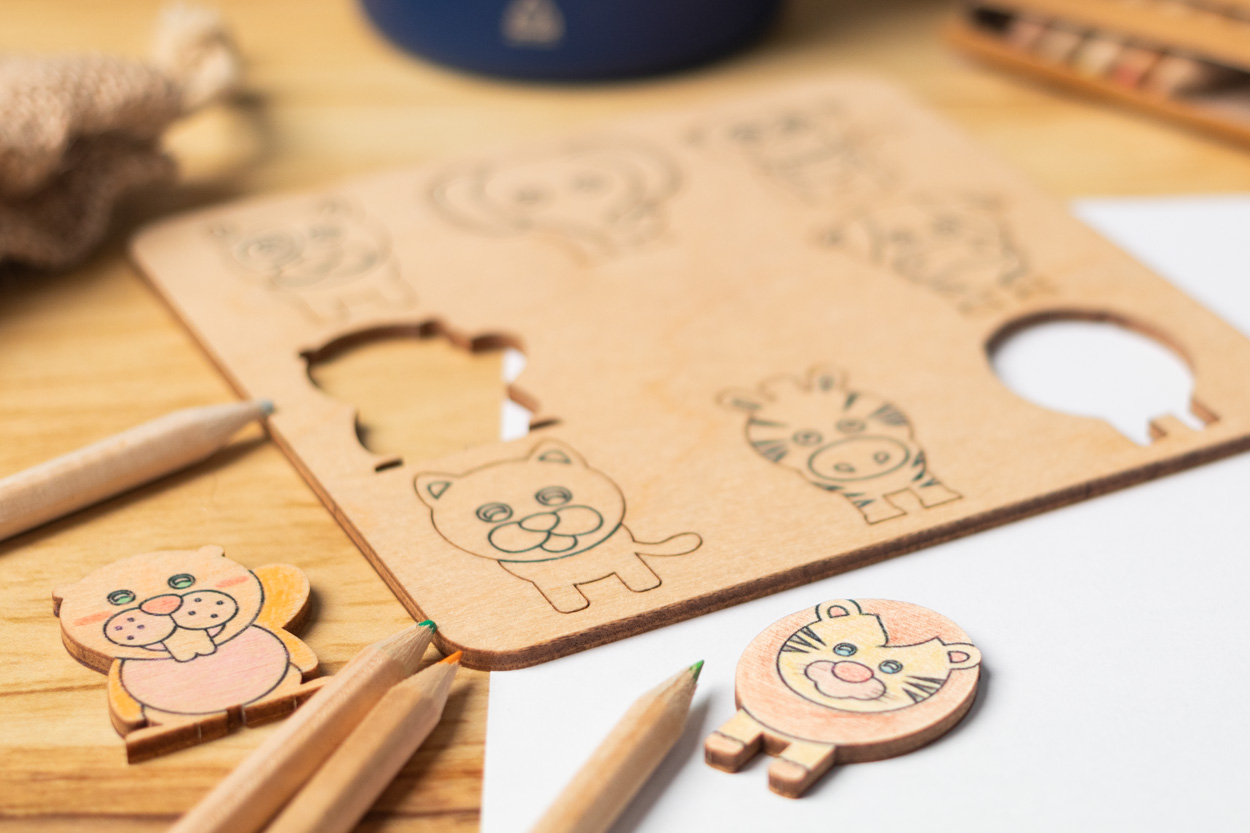 Matchmor - Jeu de coloriage avec associations de formes