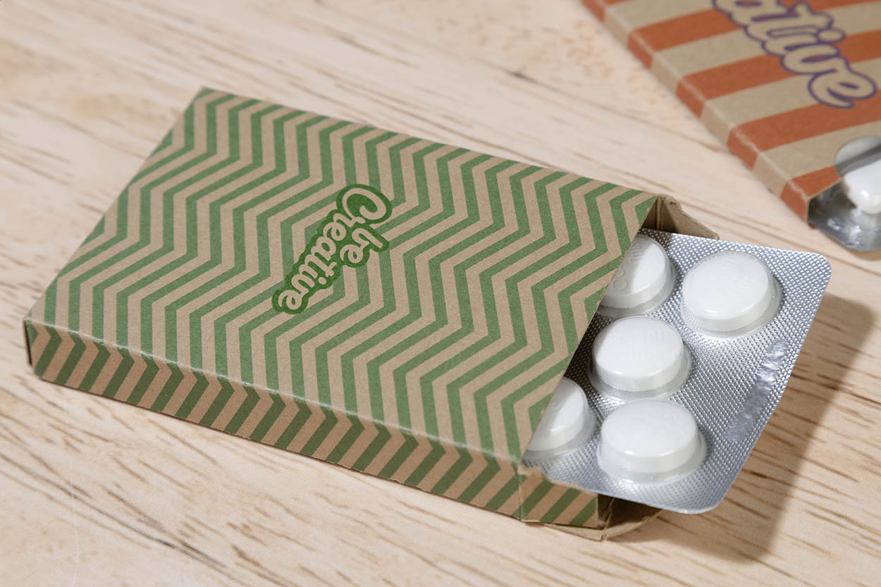 CreaMint 10 Eco mentolky na zakázku přírodní