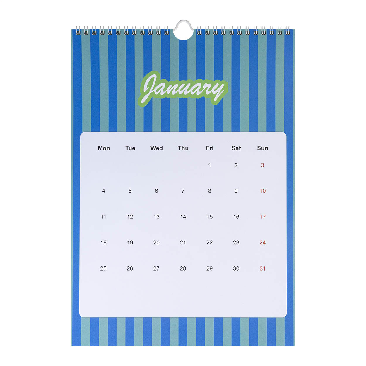 CreaDate Wall A4 - calendrier mural personnalisable