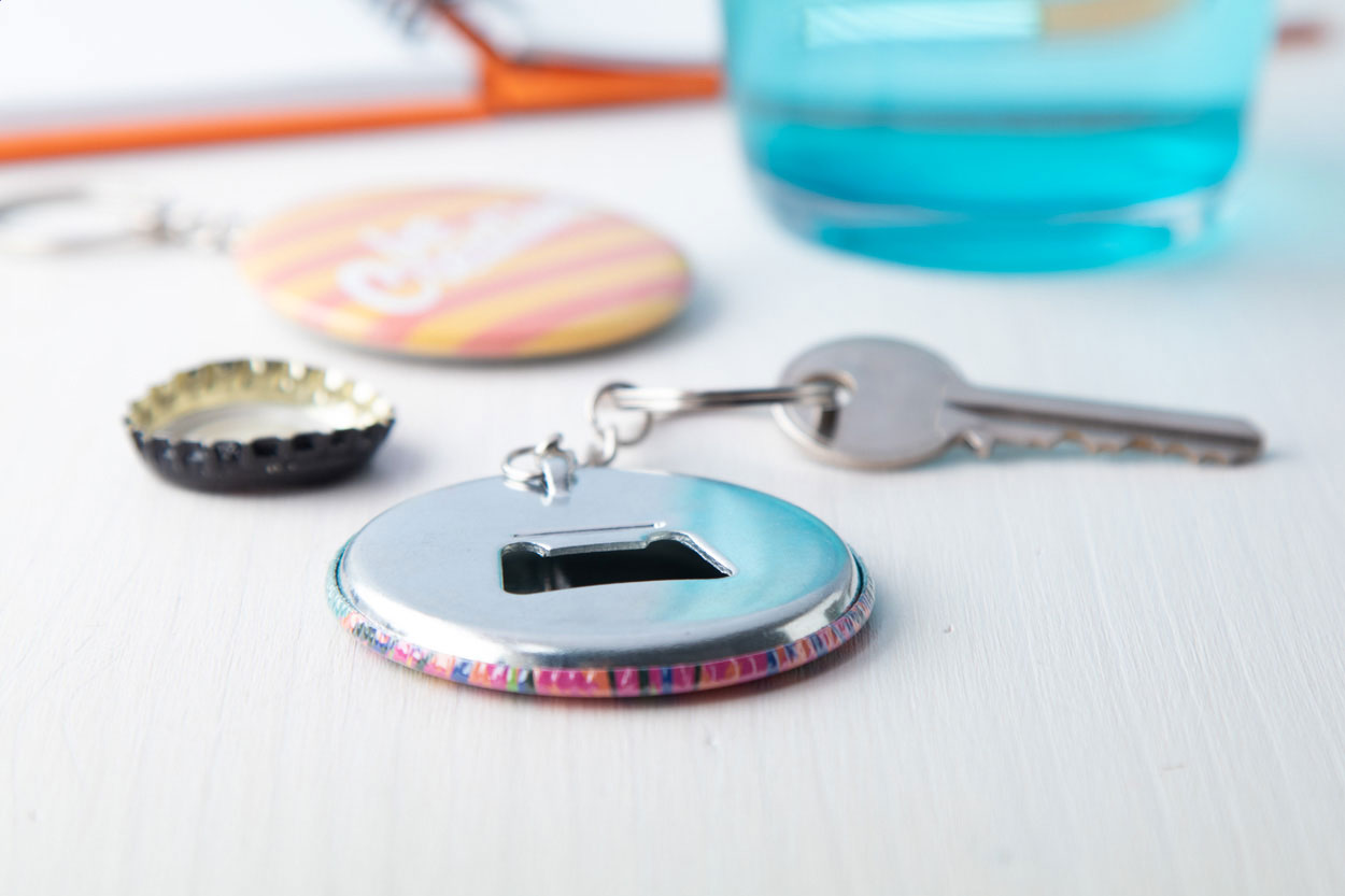 KeyBadge Bottle - porte-clés badge