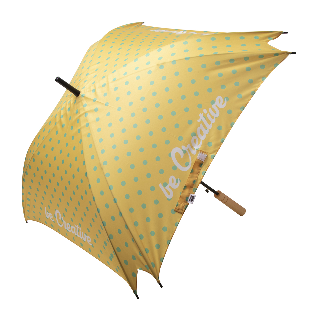 CreaRain Square RPET custom umbrella s tiskom 