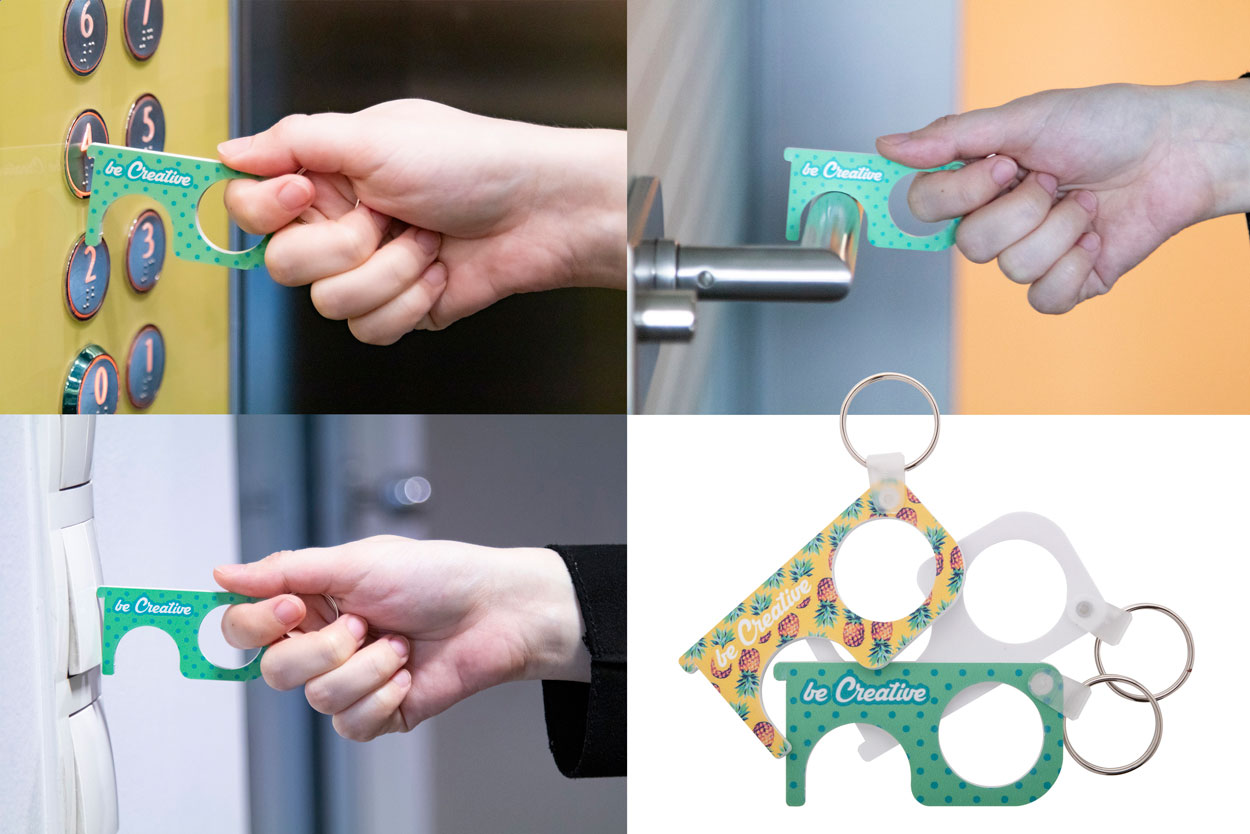 NoTouch Creative - porte-clés hygiénique