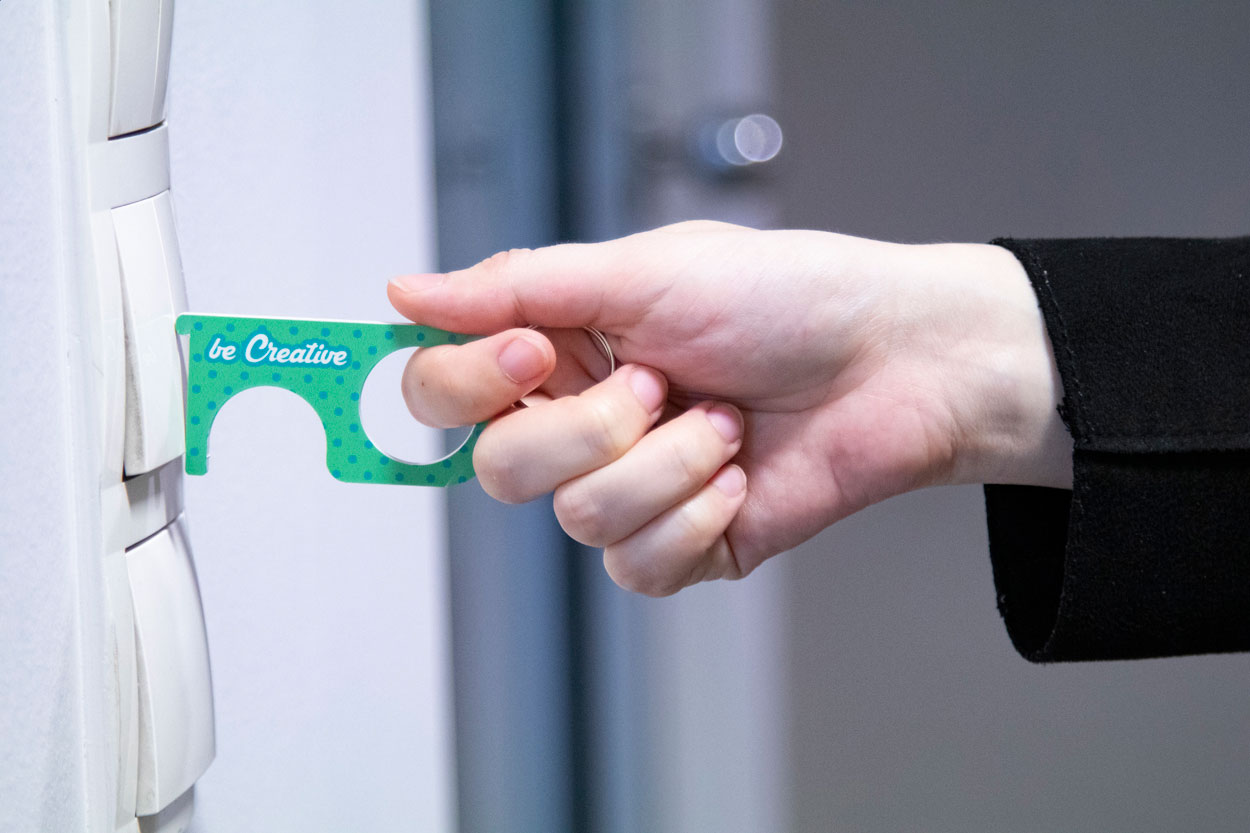 NoTouch Creative - porte-clés hygiénique