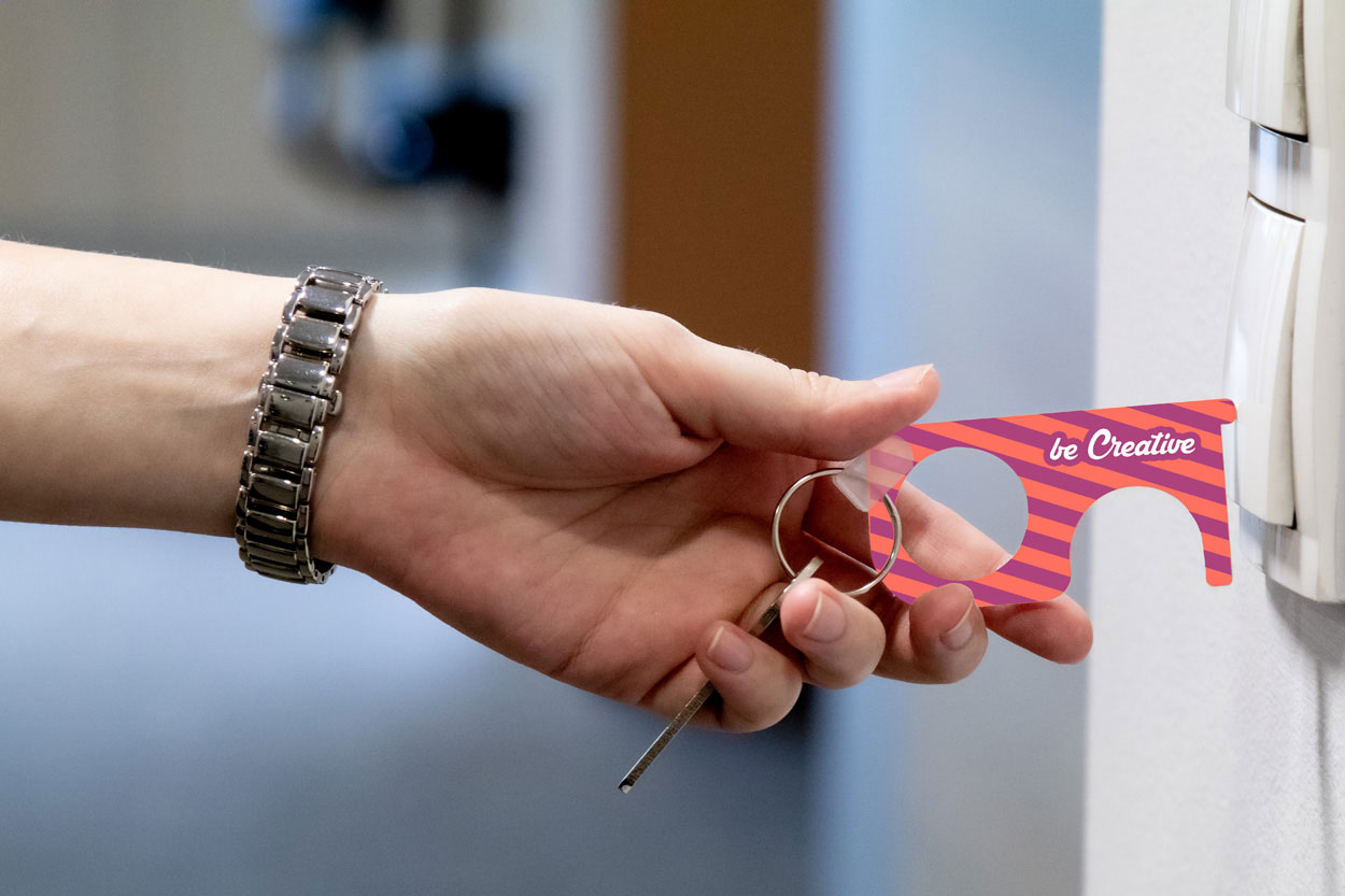 NoTouch Creative - porte-clés hygiénique