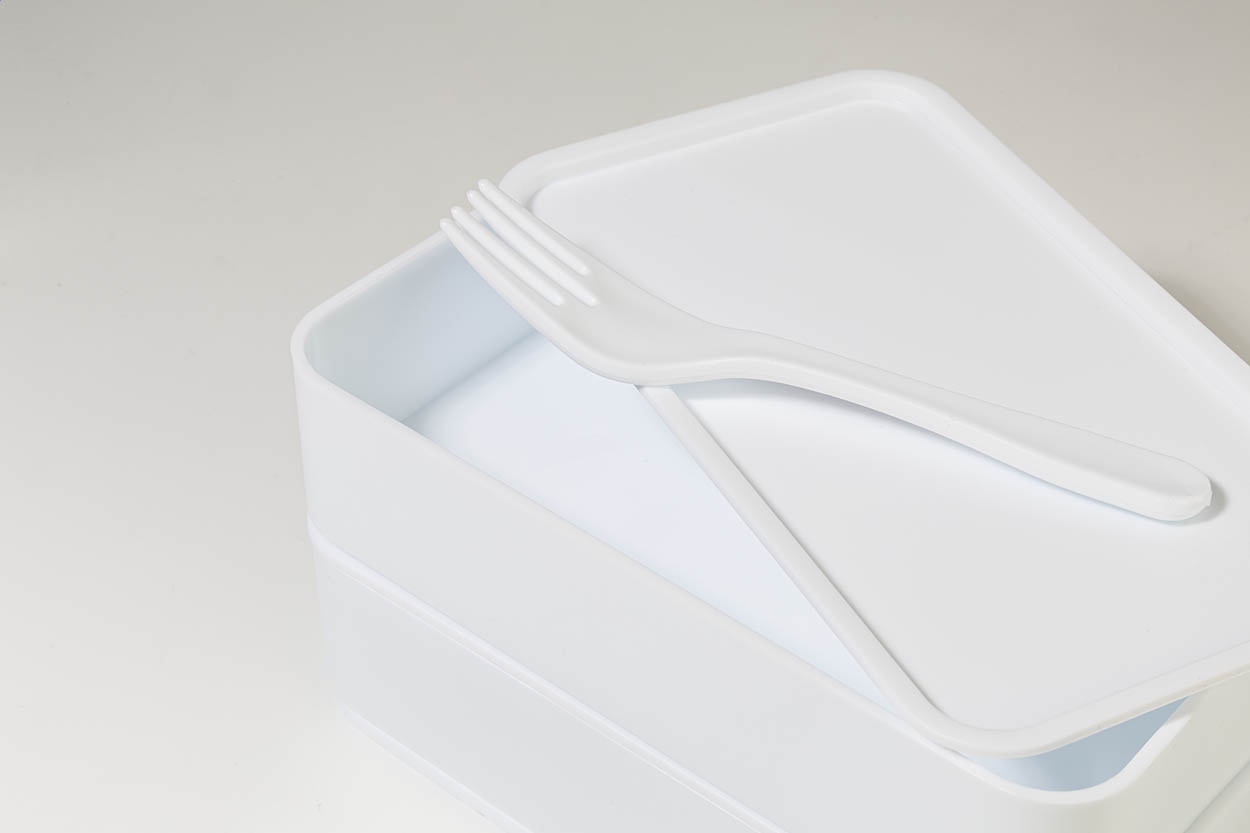 Ayam antibakteriální box na jídlo bílá