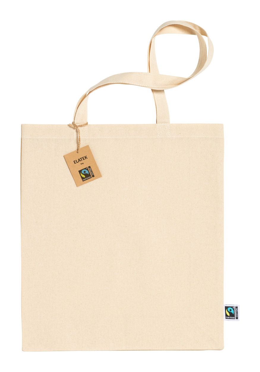 Elatek fairtrade shopping bag s logom 