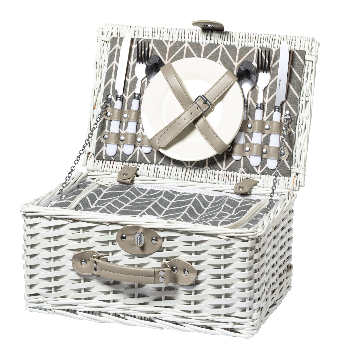 Promo  Midland wicker picnic basket