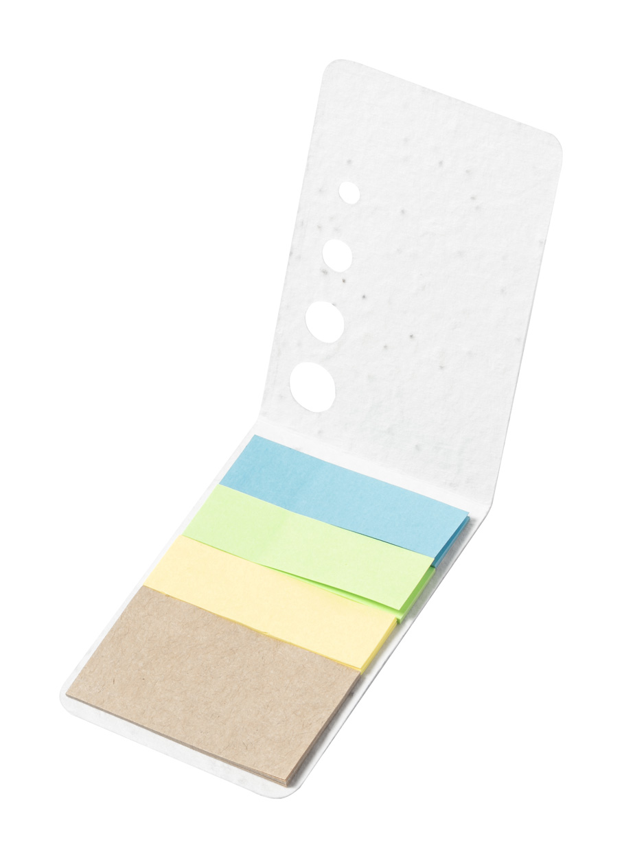 Promo  Amenti seed paper sticky notepad