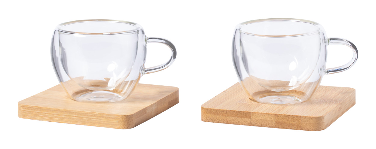 Promo  Gladen glass espresso cup set