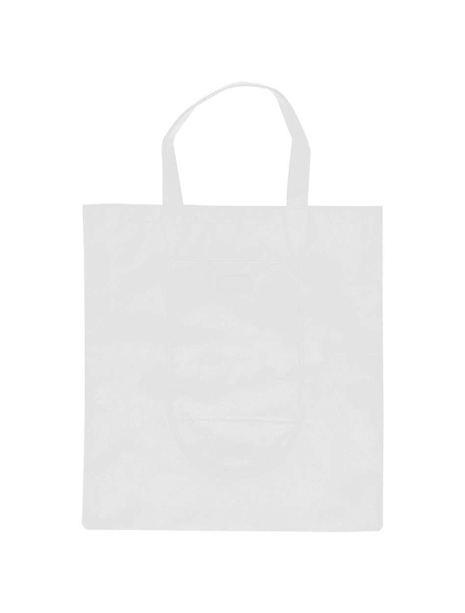 Konsum foldable torba, bijele boje s logom 