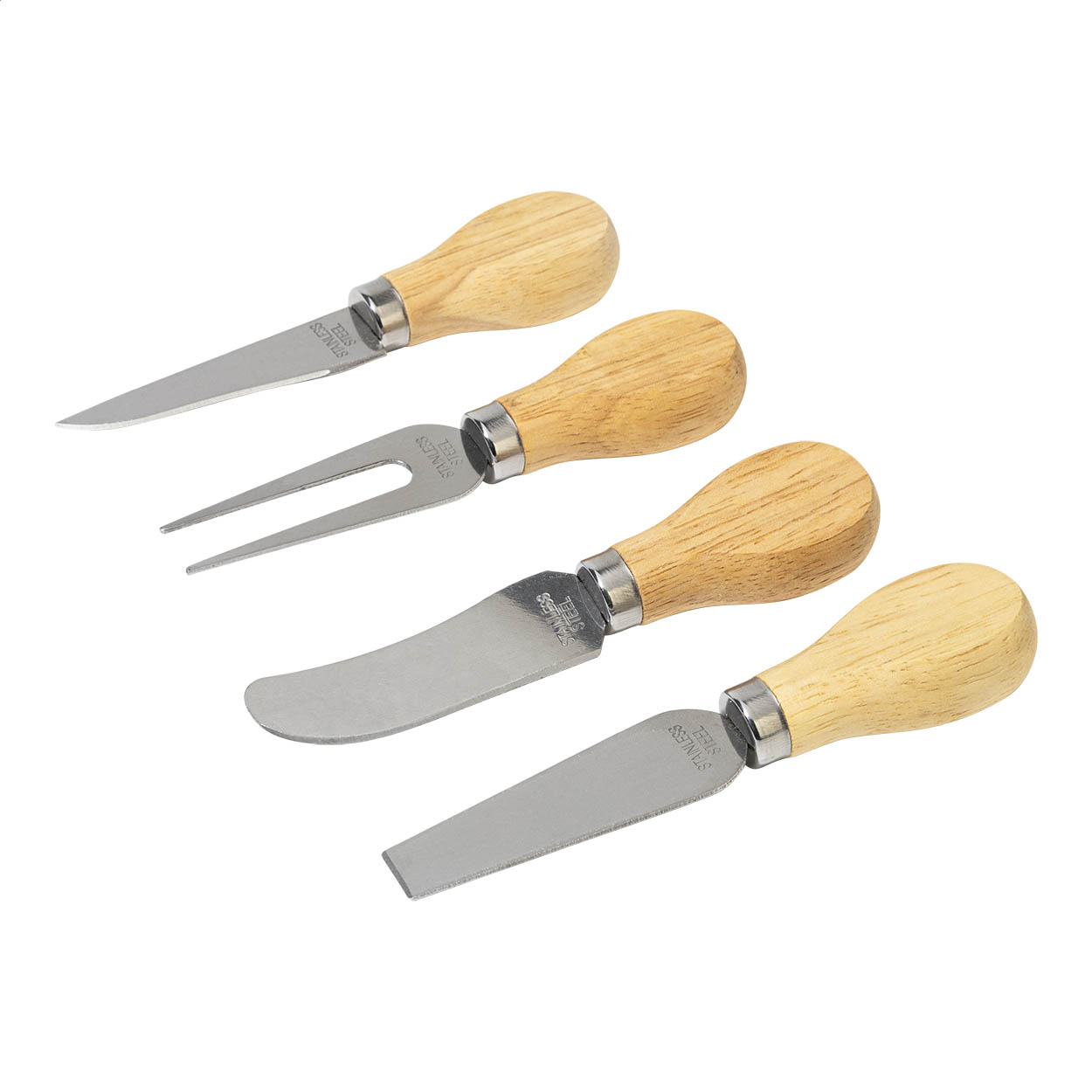 Gouda sýrový set nožů přírodní