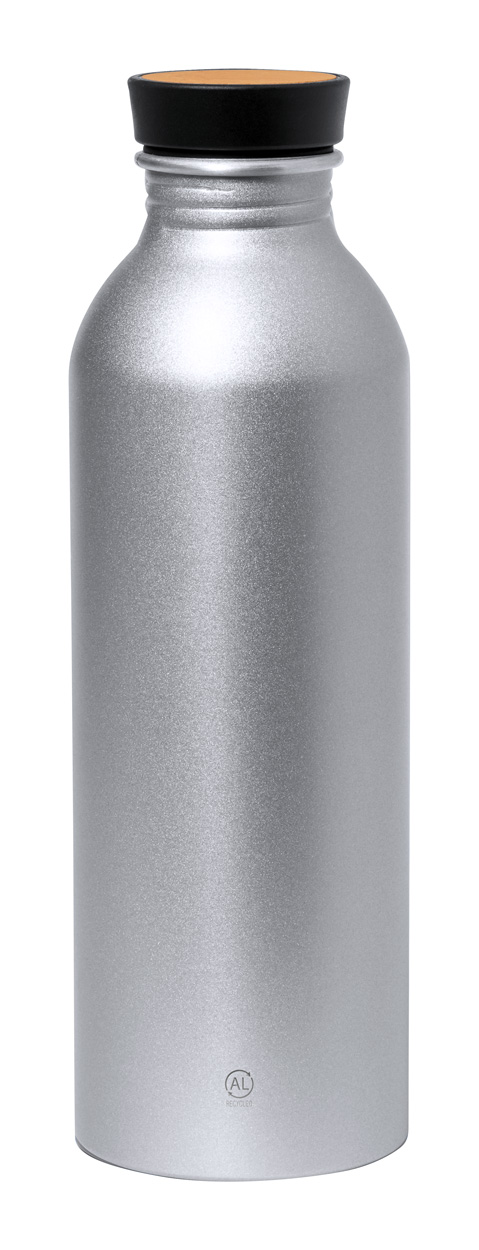 Claud recycled aluminium bottle s tiskom 