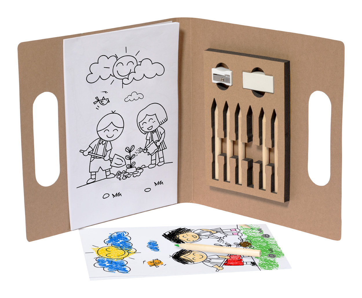 Promo  Clumber colouring set
