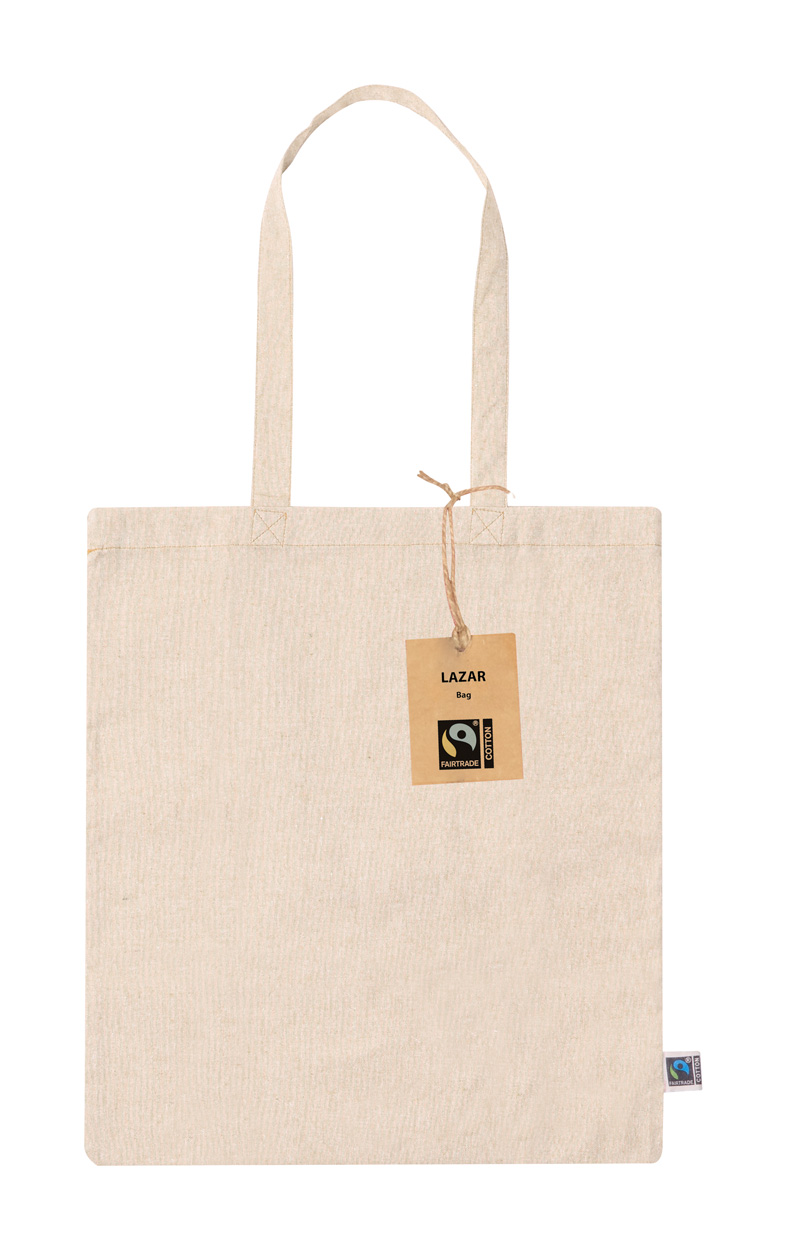 Lazar Fairtrade shopping bag s logom 