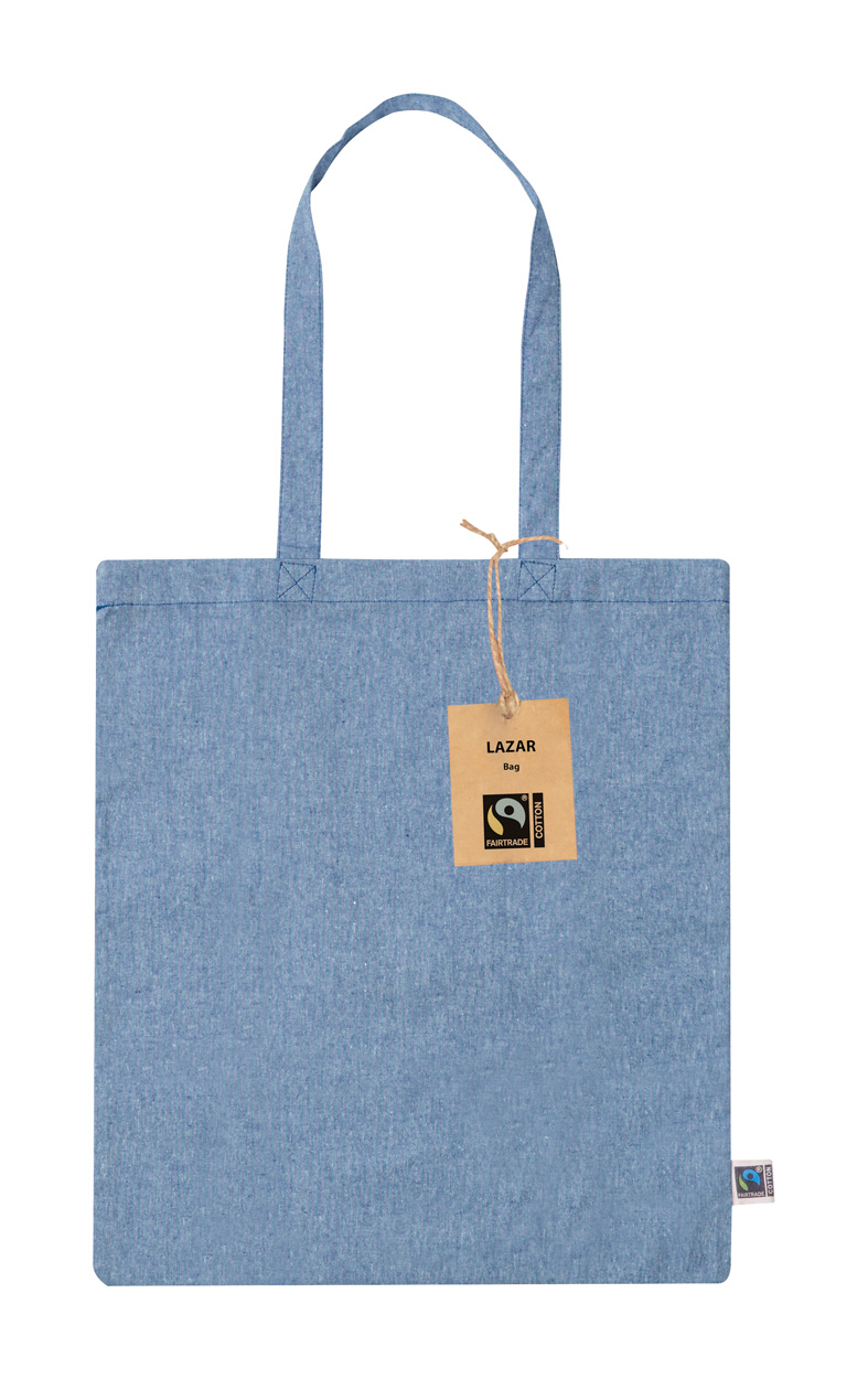 Lazar Fairtrade shopping bag s logom 