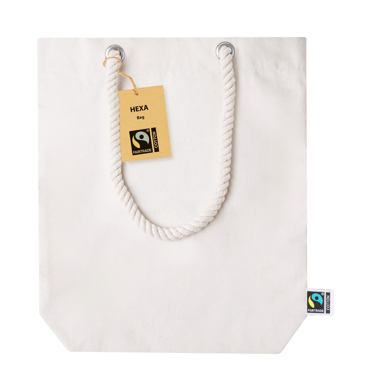 Hexa Fairtrade Fairtrade shopping bag s logom 