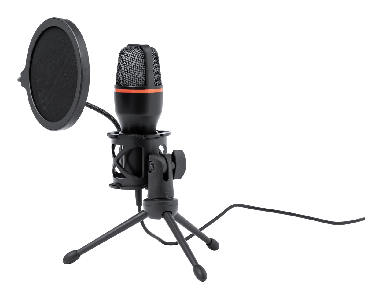 Densha streamer microphone s logom tvrtke 