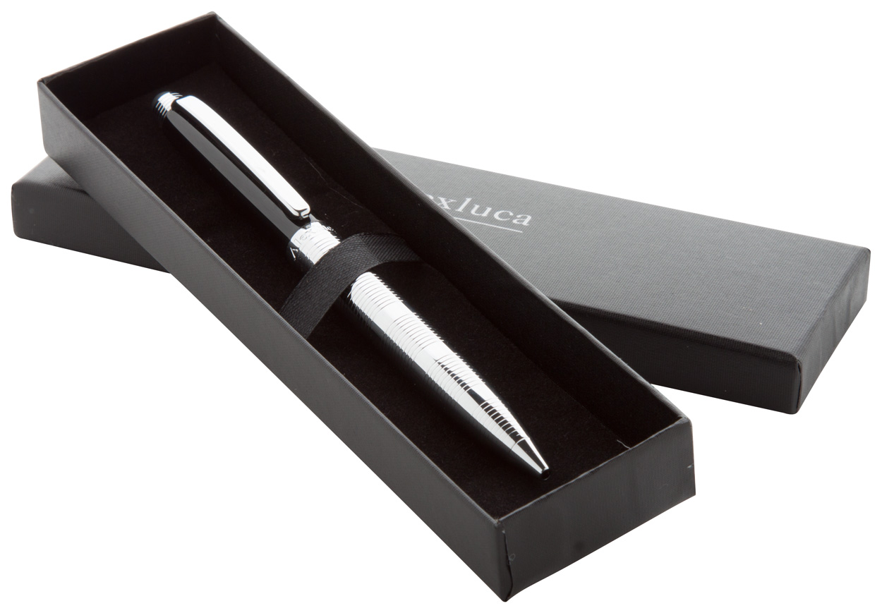 Promo  Lantey metalna kemijska olovka i olovka za zaslon u kutiji od papira za poklon,