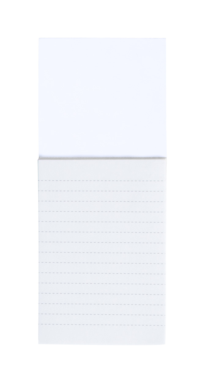 Promo  Sylox, magnet za hladnjak s blokićem za bilješke, bijele boje