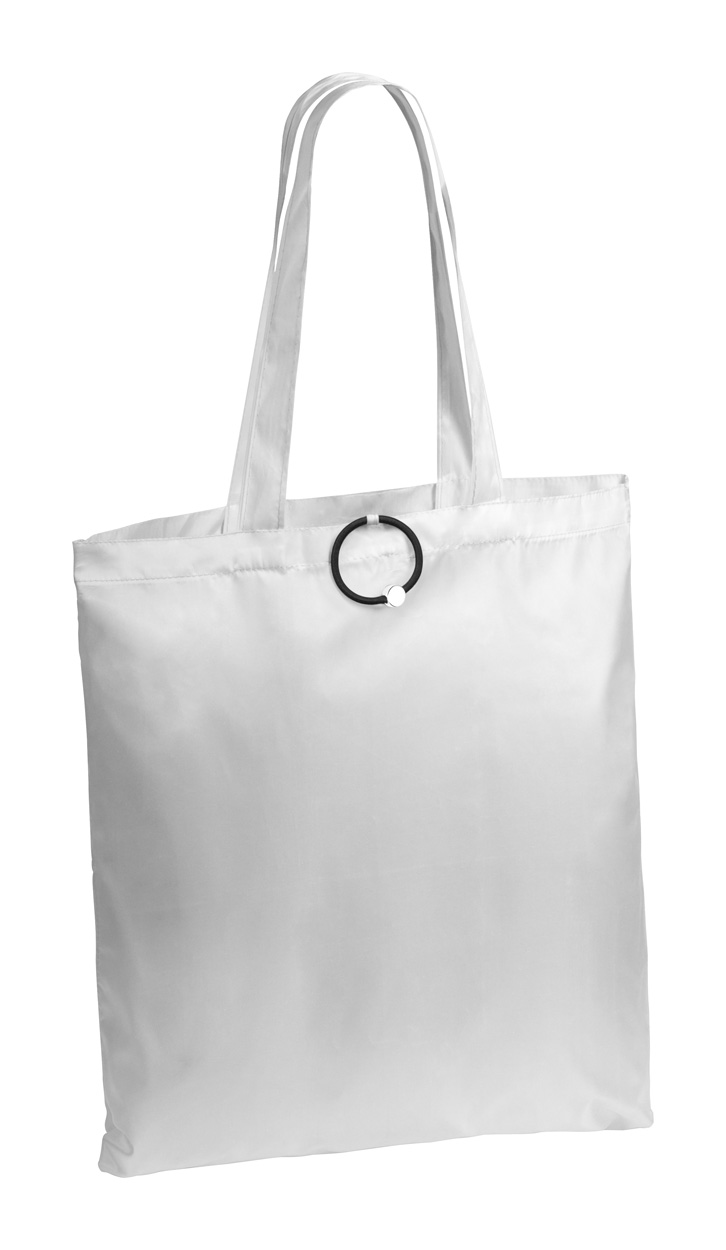 Conel, sklopiva torba za kupovinu, bijele boje s logom 
