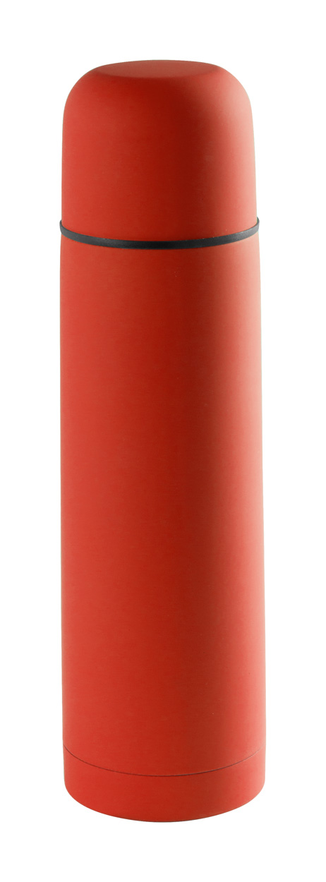 Hosban, termos boca od nehrđajućeg čelika, kapaciteta 500 ml, crvene boje s logom 