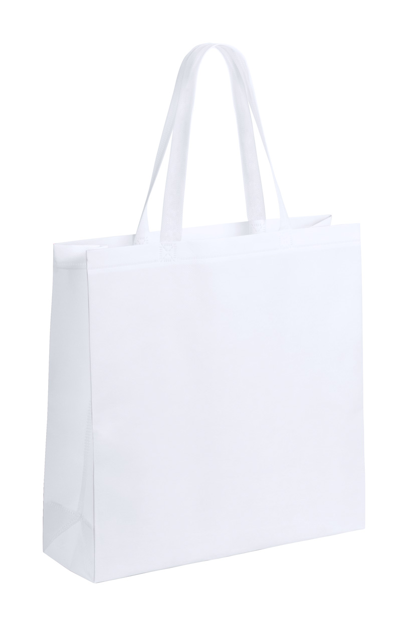 Decal, torba za kupovinu od netkanog materijala, bijele boje s logom 