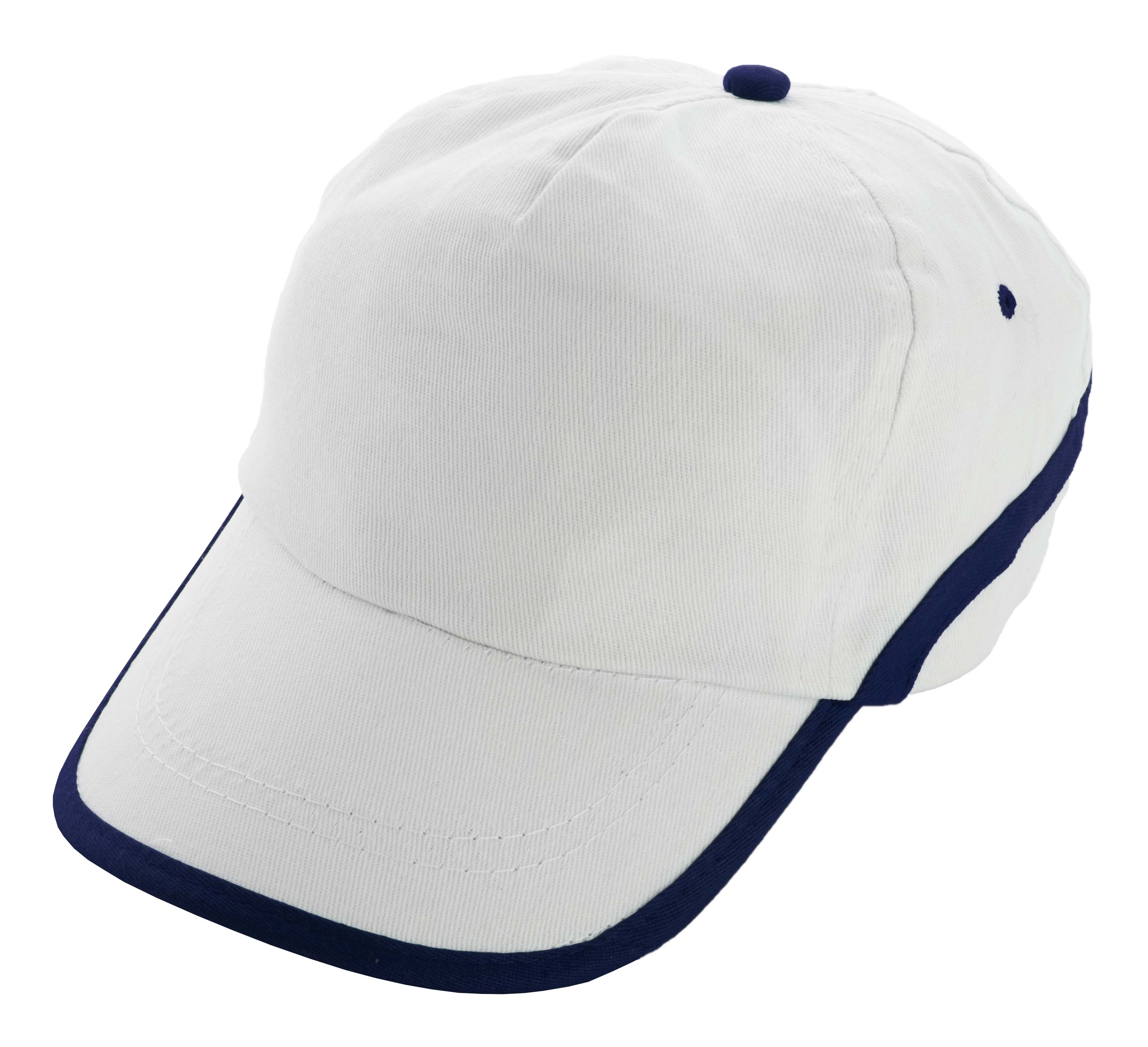 Line baseball kapa - šilterica, crveno bijele boje s tiskom 