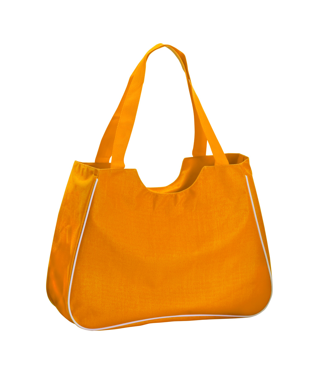Maxi torba za plažu, narančaste boje s logom 