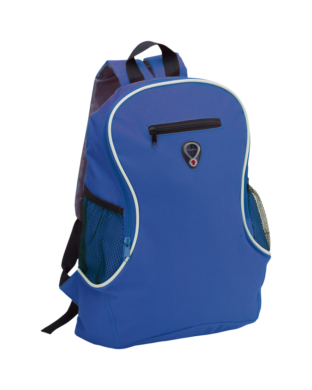 Promo  Humus ruksak za laptop sa zip pretincem od poliestera, bijele boje