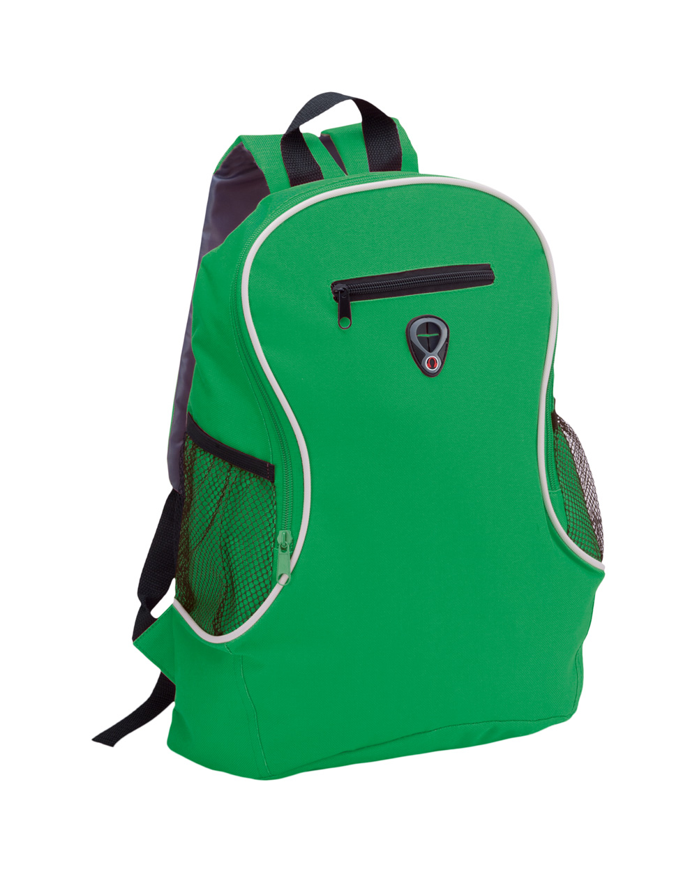 Promo  Humus ruksak za laptop sa zip pretincem od poliestera, bijele boje
