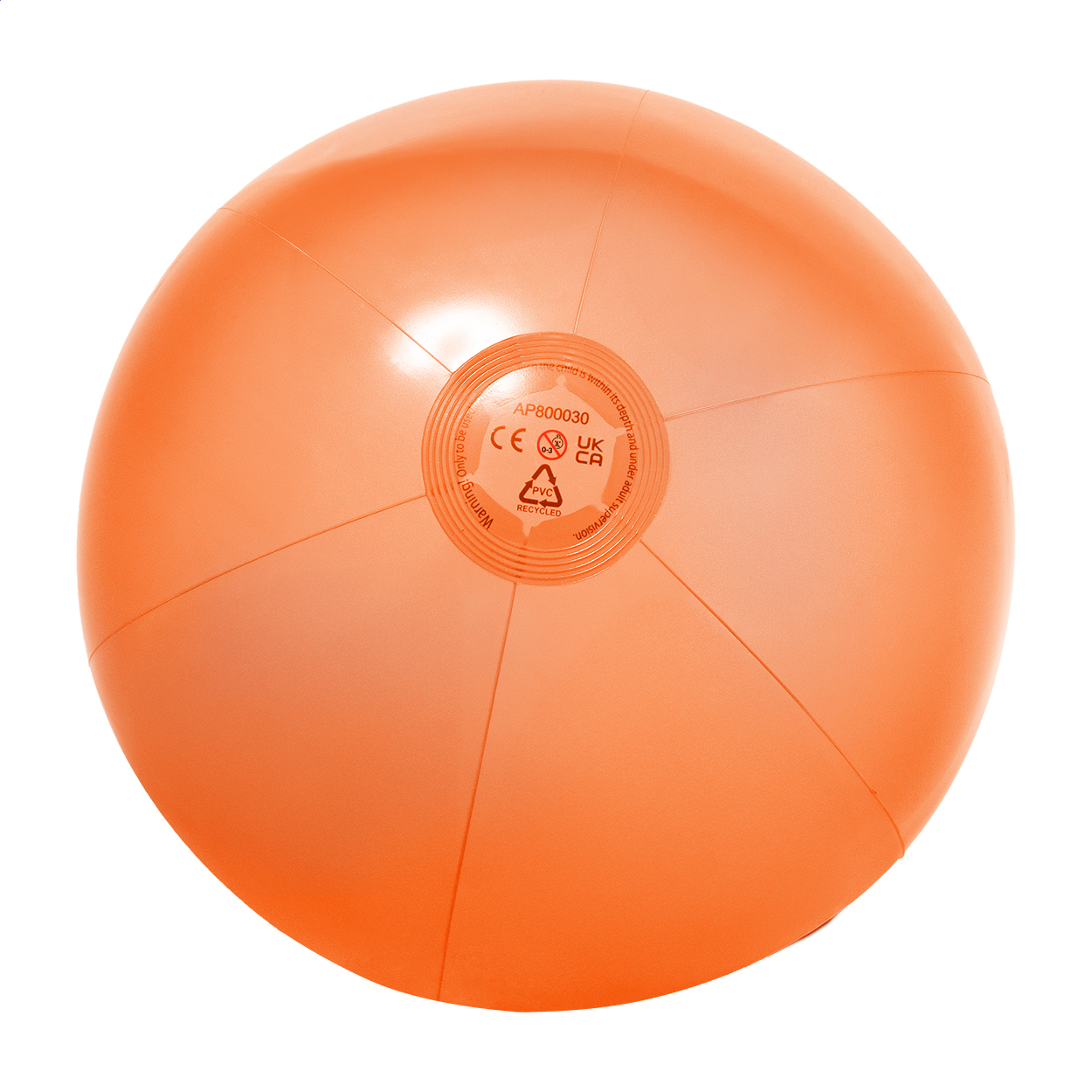 Patong Plážový míč z RPVC (ø40 cm) oranžová