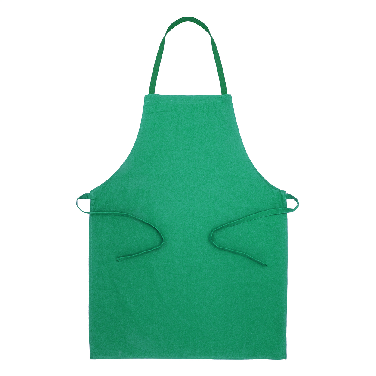 Commis bavlněná zástěra zelená