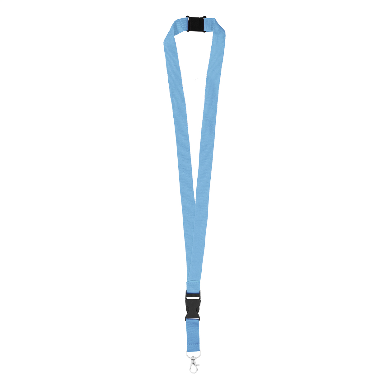 Revent Plus RPET lanyard světle modrá
